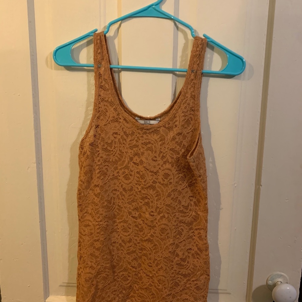 BKE lace tank top